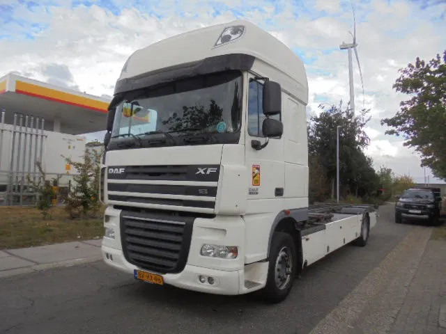 DAF XF 105 410 NL truck - Φορτηγό μεταφοράς εμπορευματοκιβωτίων/ Κινητό αμάξωμα: φωτογραφία 1 DAF XF 105 410 NL truck - Φορτηγό μεταφοράς εμπορευματοκιβωτίων/ Κινητό αμάξωμα: φωτογραφία 1