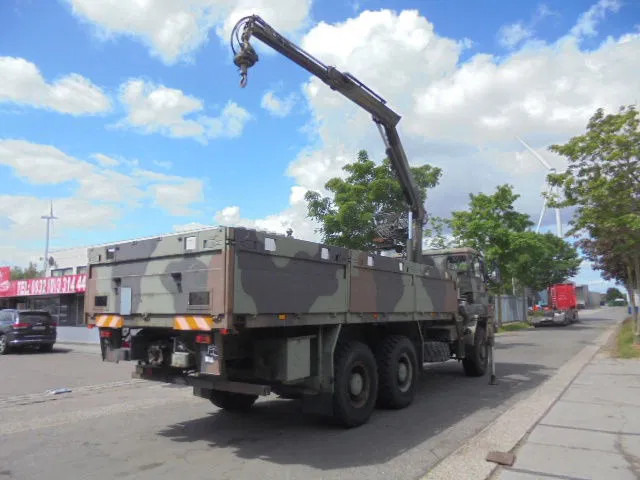 DAF YHZ 2300 6X6 + HIAB CRANE - Φορτηγό με ανοιχτή καρότσα, Φορτηγό με γερανό: φωτογραφία 3 DAF YHZ 2300 6X6 + HIAB CRANE - Φορτηγό με ανοιχτή καρότσα, Φορτηγό με γερανό: φωτογραφία 3