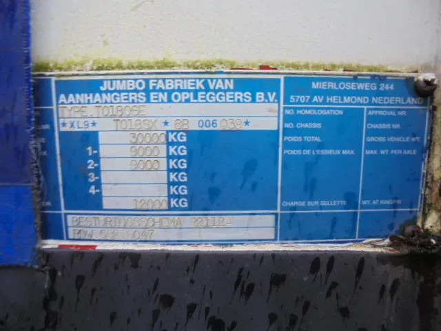 Επικαθήμενο κουρτίνα Jumbo TO 180 SE: φωτογραφία 11