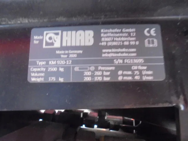 Kinshofer KM 920-12 NEW UNUSED - Γερανός παπαγάλος: φωτογραφία 3 Kinshofer KM 920-12 NEW UNUSED - Γερανός παπαγάλος: φωτογραφία 3