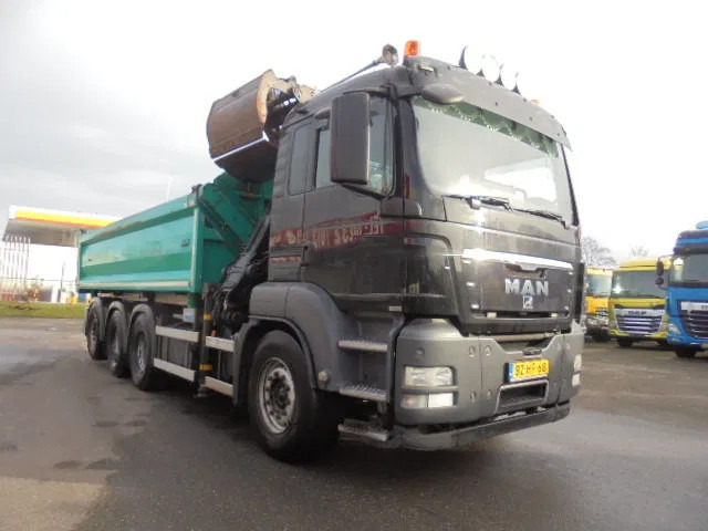 MAN TGS 35.440 8X4 TRIPLE NL TRUCK - Φορτηγό ανατρεπόμενο, Φορτηγό με γερανό: φωτογραφία 2 MAN TGS 35.440 8X4 TRIPLE NL TRUCK - Φορτηγό ανατρεπόμενο, Φορτηγό με γερανό: φωτογραφία 2