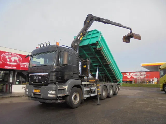MAN TGS 35.440 8X4 TRIPLE NL TRUCK - Φορτηγό ανατρεπόμενο, Φορτηγό με γερανό: φωτογραφία 1 MAN TGS 35.440 8X4 TRIPLE NL TRUCK - Φορτηγό ανατρεπόμενο, Φορτηγό με γερανό: φωτογραφία 1