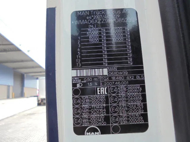 Τράκτορας MAN TGX 18-480 XXL NEW TYPE TACHO-SMART TACHO: φωτογραφία 18 Τράκτορας MAN TGX 18-480 XXL NEW TYPE TACHO-SMART TACHO: φωτογραφία 18