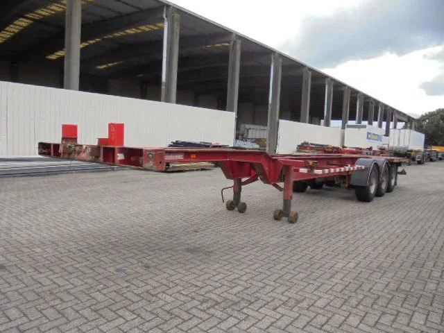 Netam-Fruehauf OCCR 36 324 NL KENTEKEN STEEL SPRINGS - Επικαθήμενο μεταφοράς εμπορευματοκιβωτίων/ Κινητό αμάξωμα: φωτογραφία 1 Netam-Fruehauf OCCR 36 324 NL KENTEKEN STEEL SPRINGS - Επικαθήμενο μεταφοράς εμπορευματοκιβωτίων/ Κινητό αμάξωμα: φωτογραφία 1
