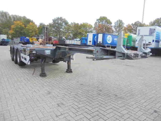 Επικαθήμενο μεταφοράς εμπορευματοκιβωτίων/ Κινητό αμάξωμα Pacton T3-010 NL KENTEKEN: φωτογραφία 12