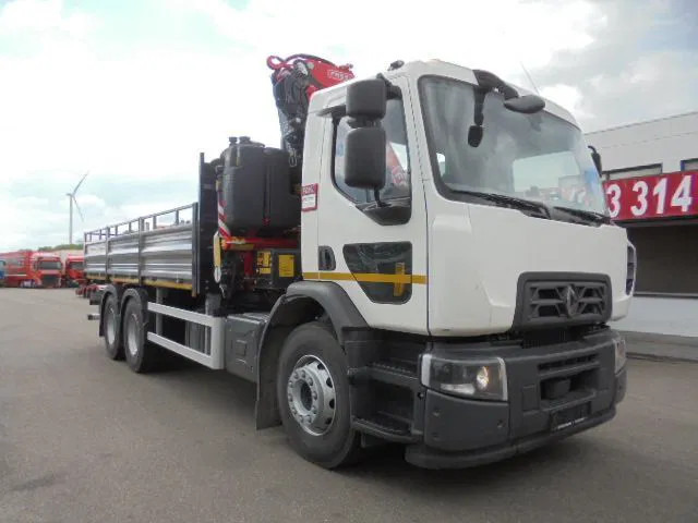 Renault 320 6X4 + FASSI F245 DEMO UNUSED NL TRUCK - Φορτηγό με ανοιχτή καρότσα, Φορτηγό με γερανό: φωτογραφία 2 Renault 320 6X4 + FASSI F245 DEMO UNUSED NL TRUCK - Φορτηγό με ανοιχτή καρότσα, Φορτηγό με γερανό: φωτογραφία 2