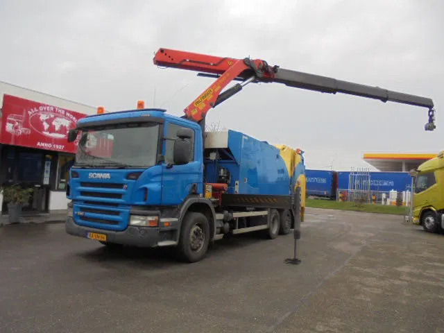 Scania P280 B 6X2 - Απορριμματοφόρο: φωτογραφία 1 Scania P280 B 6X2 - Απορριμματοφόρο: φωτογραφία 1
