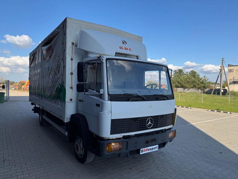 Mercedes-Benz 814 - Φορτηγό μουσαμάς: φωτογραφία 2 Mercedes-Benz 814 - Φορτηγό μουσαμάς: φωτογραφία 2