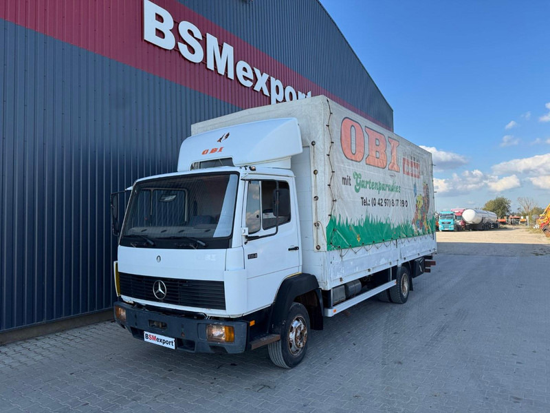 Mercedes-Benz 814 - Φορτηγό μουσαμάς: φωτογραφία 1 Mercedes-Benz 814 - Φορτηγό μουσαμάς: φωτογραφία 1