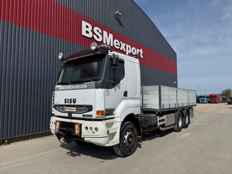 Sisu 12 E 480 - Φορτηγό με ανοιχτή καρότσα: φωτογραφία 1 Sisu 12 E 480 - Φορτηγό με ανοιχτή καρότσα: φωτογραφία 1