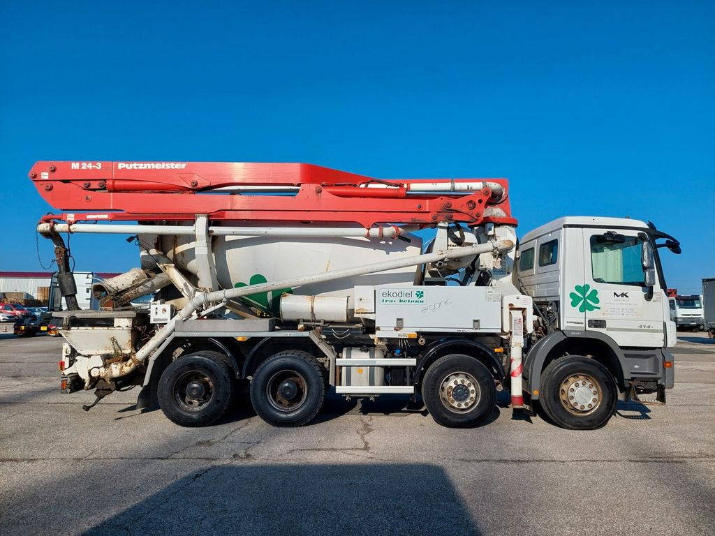 Μπετονιέρα αντλία Mercedes-Benz Actros 4141 BB Putzmeister M24-3: φωτογραφία 6 Μπετονιέρα αντλία Mercedes-Benz Actros 4141 BB Putzmeister M24-3: φωτογραφία 6