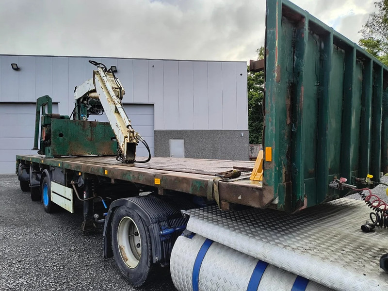 EKW WITH FONCTIONING (!) GLIDING CRANE - Επικαθήμενο πλατφόρμα/ Καρότσα: φωτογραφία 2 EKW WITH FONCTIONING (!) GLIDING CRANE - Επικαθήμενο πλατφόρμα/ Καρότσα: φωτογραφία 2