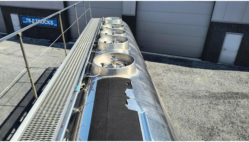 Επικαθήμενο βυτίο για τη μεταφορά γάλακτος Magyar INSULATED INOX TANK 29000 L - 6 COMPARTIMENTS (!): φωτογραφία 8 Επικαθήμενο βυτίο για τη μεταφορά γάλακτος Magyar INSULATED INOX TANK 29000 L - 6 COMPARTIMENTS (!): φωτογραφία 8