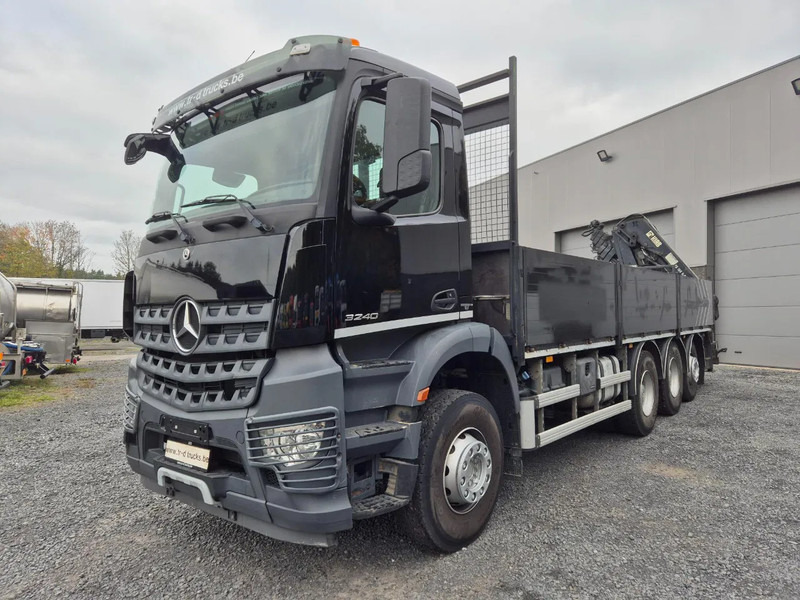 Mercedes-Benz Arocs 3240 8X4 - HIAB 166E-5 HIPRO WITH REMOTE CONTROL - ROTATOR - Φορτηγό με ανοιχτή καρότσα, Φορτηγό με γερανό: φωτογραφία 1 Mercedes-Benz Arocs 3240 8X4 - HIAB 166E-5 HIPRO WITH REMOTE CONTROL - ROTATOR - Φορτηγό με ανοιχτή καρότσα, Φορτηγό με γερανό: φωτογραφία 1