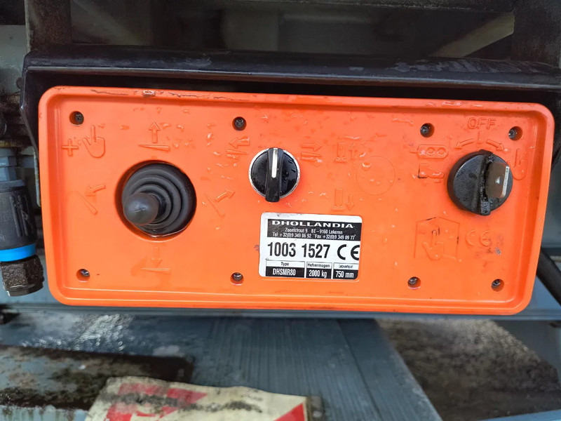 Επικαθήμενο κουρτίνα Pacton D'HOLLANDIA 2000KG + 2 LIFT AXLES: φωτογραφία 14