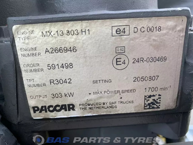 DAF CF Euro 6 - Κινητήρας για Φορτηγό: φωτογραφία 5 DAF CF Euro 6 - Κινητήρας για Φορτηγό: φωτογραφία 5