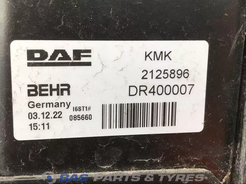 DAF XF106 Koelerpakket DAF MX13 375 H1 1909450 - Ψυγείο αυτοκίνητο για Φορτηγό: φωτογραφία 3 DAF XF106 Koelerpakket DAF MX13 375 H1 1909450 - Ψυγείο αυτοκίνητο για Φορτηγό: φωτογραφία 3
