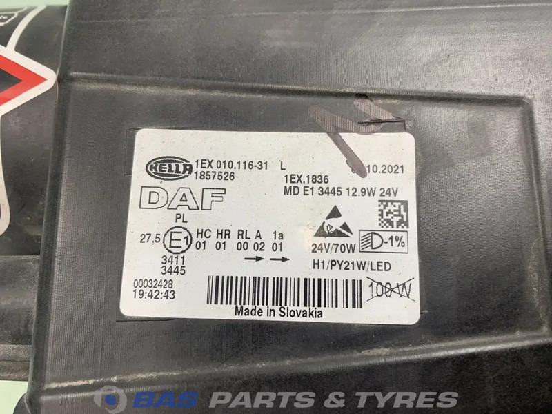 DAF XF106 Koplamp Links 1857534 - Προβολέας για Φορτηγό: φωτογραφία 5 DAF XF106 Koplamp Links 1857534 - Προβολέας για Φορτηγό: φωτογραφία 5