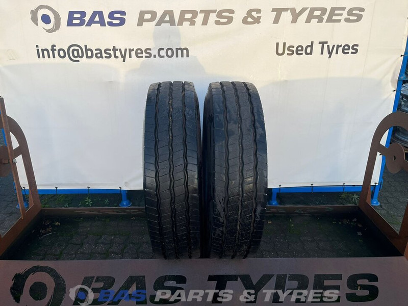 Goodyear Goodyear 13R22.5 OMNITRAC S 156/150 K M+S 3PMSF gebruikte set - Ελαστικό για Φορτηγό: φωτογραφία 1 Goodyear Goodyear 13R22.5 OMNITRAC S 156/150 K M+S 3PMSF gebruikte set - Ελαστικό για Φορτηγό: φωτογραφία 1
