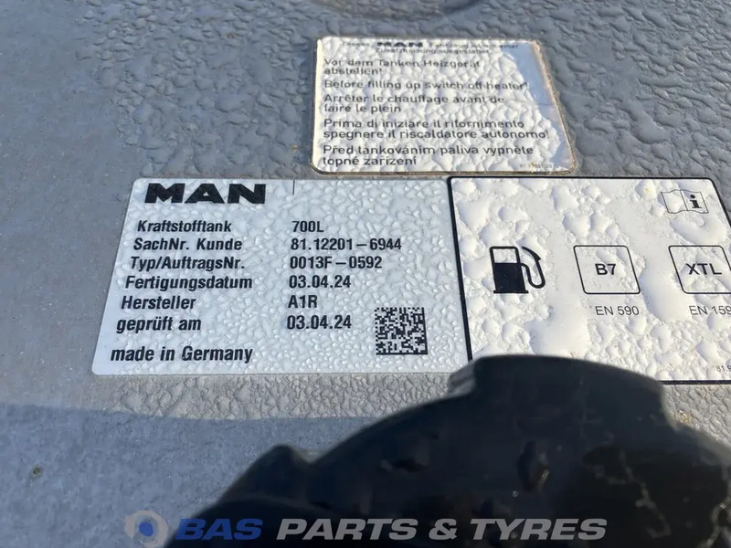 Ρεζερβουάρ καυσίμου για Φορτηγό MAN Brandstoftank MAN 700 Liter 81122015710: φωτογραφία 6 Ρεζερβουάρ καυσίμου για Φορτηγό MAN Brandstoftank MAN 700 Liter 81122015710: φωτογραφία 6