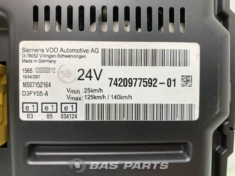 Renault Premium Euro 4-5 Instrumentenpaneel Renault 7420977604 - Ταμπλό αυτοκινήτου για Φορτηγό: φωτογραφία 3 Renault Premium Euro 4-5 Instrumentenpaneel Renault 7420977604 - Ταμπλό αυτοκινήτου για Φορτηγό: φωτογραφία 3