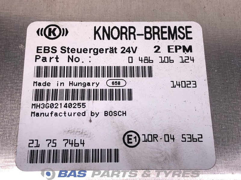 Renault - Ηλεκτρονική μονάδα ελέγχου για Φορτηγό: φωτογραφία 3 Renault - Ηλεκτρονική μονάδα ελέγχου για Φορτηγό: φωτογραφία 3