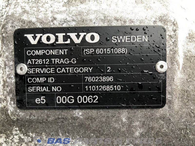 Volvo FM4 Volvo AT2612G I-Shift Versnellingsbak 20483506 - Κιβώτιο ταχυτήτων για Φορτηγό: φωτογραφία 5 Volvo FM4 Volvo AT2612G I-Shift Versnellingsbak 20483506 - Κιβώτιο ταχυτήτων για Φορτηγό: φωτογραφία 5