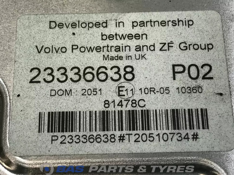Volvo Motormanagement ECU Volvo 23336638 - Ηλεκτρονική μονάδα ελέγχου για Φορτηγό: φωτογραφία 3 Volvo Motormanagement ECU Volvo 23336638 - Ηλεκτρονική μονάδα ελέγχου για Φορτηγό: φωτογραφία 3