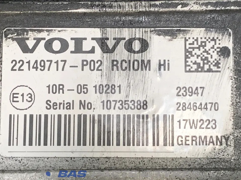 Volvo Regeleenheid RCIOM Volvo 21546871 - Ανταλλακτικό για Φορτηγό: φωτογραφία 3 Volvo Regeleenheid RCIOM Volvo 21546871 - Ανταλλακτικό για Φορτηγό: φωτογραφία 3