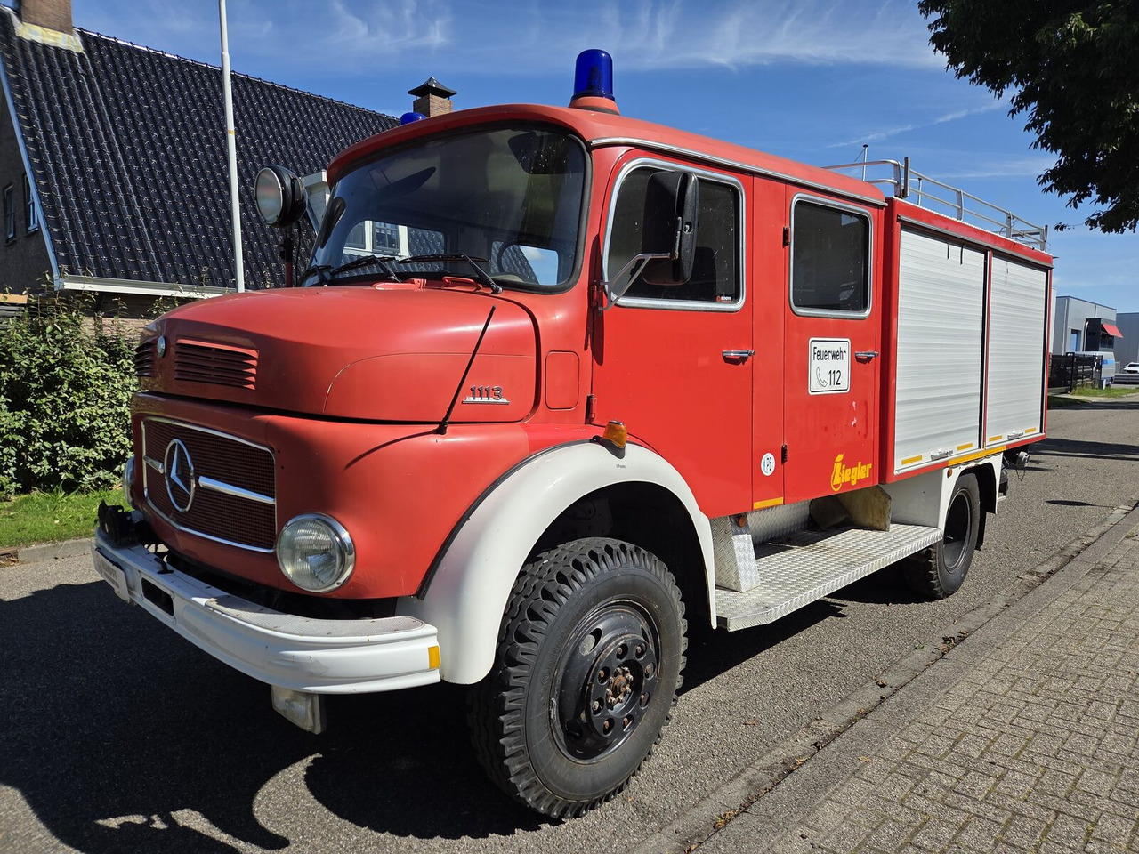 Mercedes-Benz LAF 1113 B 4X4 Turbo Diesel (170 PK) brandweerwagen - Πυροσβεστικό όχημα: φωτογραφία 2 Mercedes-Benz LAF 1113 B 4X4 Turbo Diesel (170 PK) brandweerwagen - Πυροσβεστικό όχημα: φωτογραφία 2