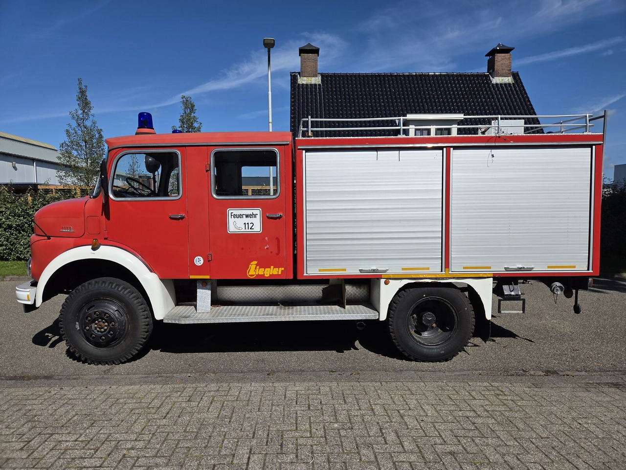 Mercedes-Benz LAF 1113 B 4X4 Turbo Diesel (170 PK) brandweerwagen - Πυροσβεστικό όχημα: φωτογραφία 1 Mercedes-Benz LAF 1113 B 4X4 Turbo Diesel (170 PK) brandweerwagen - Πυροσβεστικό όχημα: φωτογραφία 1