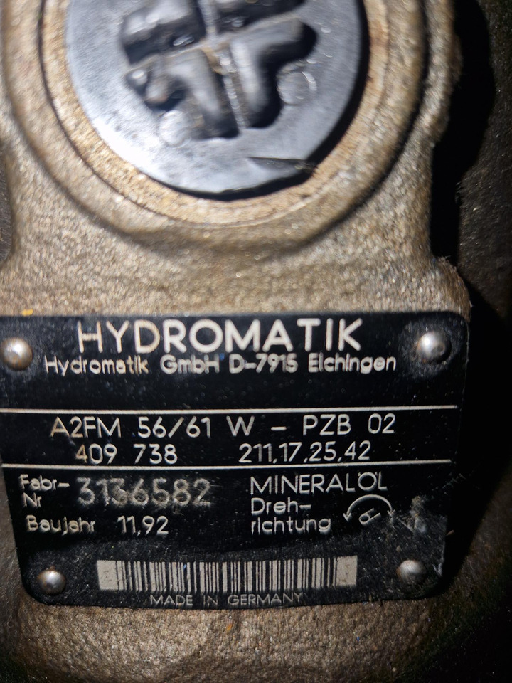 BOMBA HYDROMATIK A2FM 56/61W - Υδραυλική αντλία: φωτογραφία 3 BOMBA HYDROMATIK A2FM 56/61W - Υδραυλική αντλία: φωτογραφία 3