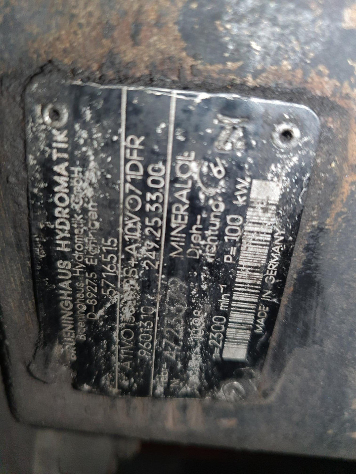 Brueninghaus Hydromatik Liebherr L564 - Υδραυλική αντλία για Κατασκευή μηχανήματα: φωτογραφία 3 Brueninghaus Hydromatik Liebherr L564 - Υδραυλική αντλία για Κατασκευή μηχανήματα: φωτογραφία 3