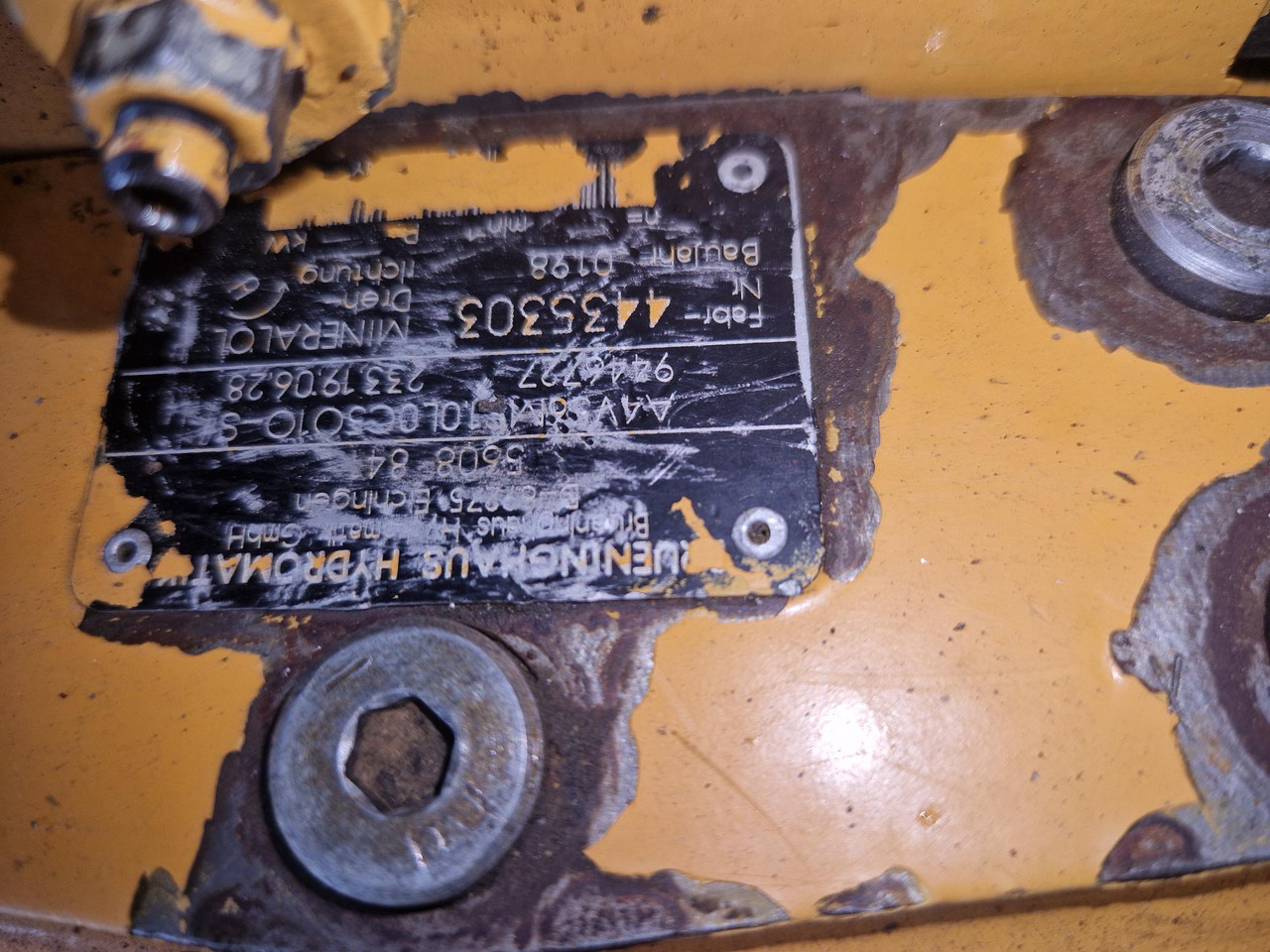 LIEBHERR A4VS6M51 9446727 - Υδραυλική αντλία για Κατασκευή μηχανήματα: φωτογραφία 2 LIEBHERR A4VS6M51 9446727 - Υδραυλική αντλία για Κατασκευή μηχανήματα: φωτογραφία 2