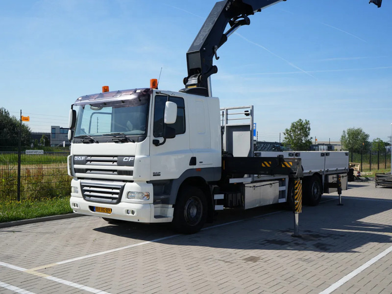 DAF CF 85 FAN Kraanwagen met bak, 47 t. HMF kraan - Φορτηγό με γερανό: φωτογραφία 1 DAF CF 85 FAN Kraanwagen met bak, 47 t. HMF kraan - Φορτηγό με γερανό: φωτογραφία 1