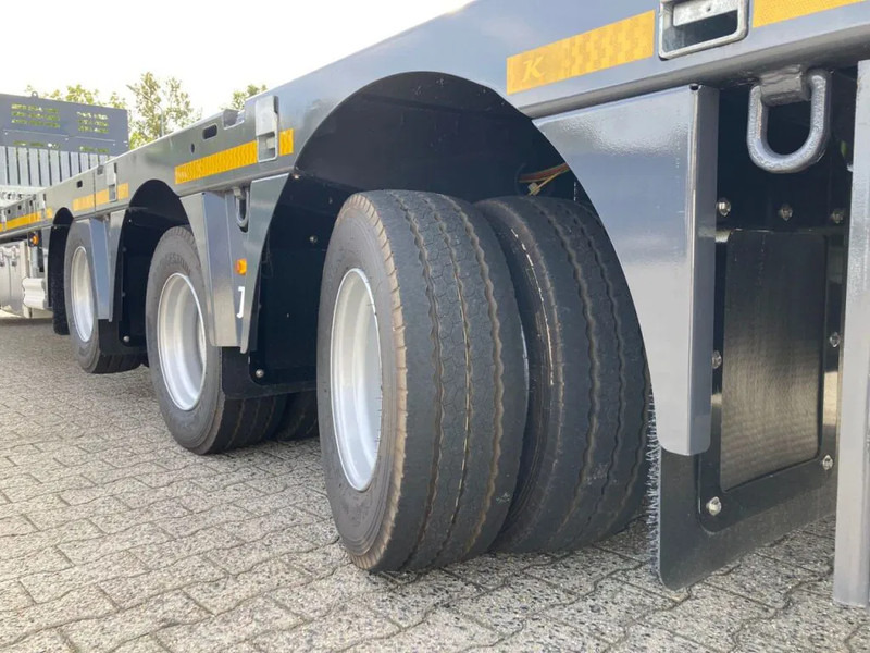 Καινούριο Επικαθήμενο κόφα Kässbohrer SPA M3 / 1N - 18 / 27 Heavy Duty uitschuifbare vlakke mega trailer met liftas, rongen en oprijplaten: φωτογραφία 19