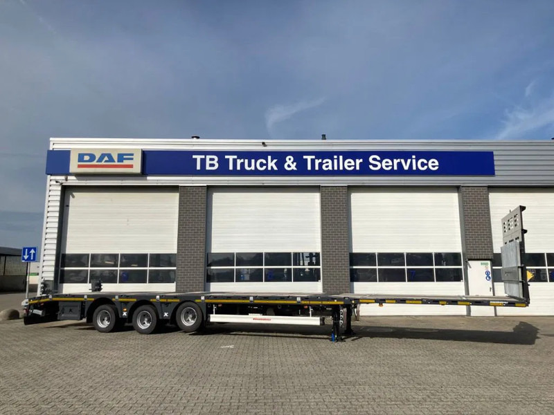 Kässbohrer SPA M3 / 1N - 18 / 27 Heavy Duty uitschuifbare vlakke mega trailer met liftas, rongen en oprijplaten - Επικαθήμενο κόφα: φωτογραφία 2 Kässbohrer SPA M3 / 1N - 18 / 27 Heavy Duty uitschuifbare vlakke mega trailer met liftas, rongen en oprijplaten - Επικαθήμενο κόφα: φωτογραφία 2