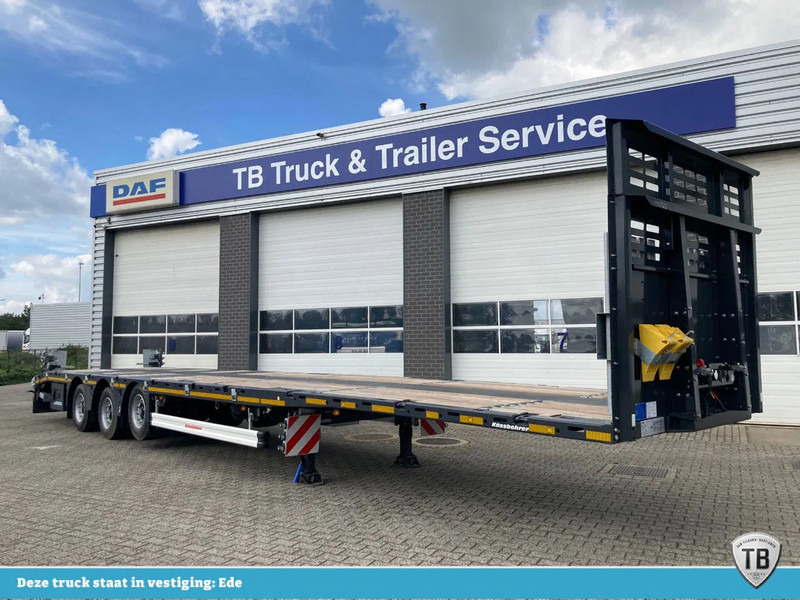 Kässbohrer SPS HM 3 / 0N - 18 / 27 Vlakke mega trailer met liftas, 18x rongen en kist voor de oprijplaten - Επικαθήμενο πλατφόρμα/ Καρότσα: φωτογραφία 1 Kässbohrer SPS HM 3 / 0N - 18 / 27 Vlakke mega trailer met liftas, 18x rongen en kist voor de oprijplaten - Επικαθήμενο πλατφόρμα/ Καρότσα: φωτογραφία 1
