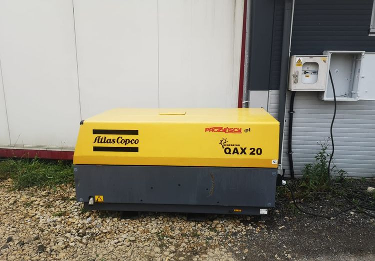 Agregat prądotwórczy Atlas Copco QAX 20 2005 Agregat (Genrtator) prądotwórczy Atlas Copco - Βιομηχανική γεννήτρια: φωτογραφία 1 Agregat prądotwórczy Atlas Copco QAX 20 2005 Agregat (Genrtator) prądotwórczy Atlas Copco - Βιομηχανική γεννήτρια: φωτογραφία 1