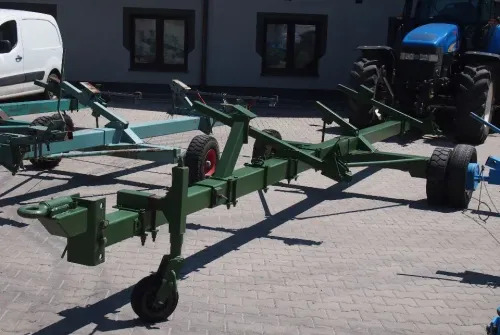 Wózek do kombajnu pod heder do zboża - Θεριζοαλωνιστική μηχανή - κεφαλή ρυμουλκούμενο: φωτογραφία 2 Wózek do kombajnu pod heder do zboża - Θεριζοαλωνιστική μηχανή - κεφαλή ρυμουλκούμενο: φωτογραφία 2