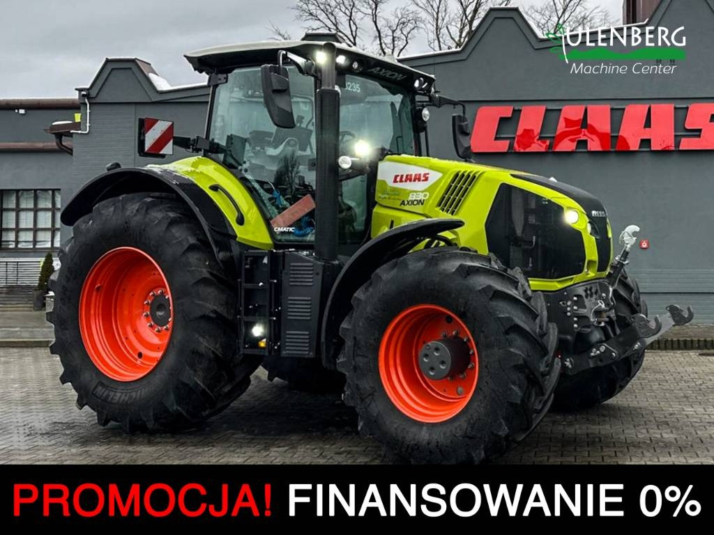 Claas Axion 830 Cmatic - Τρακτέρ: φωτογραφία 1 Claas Axion 830 Cmatic - Τρακτέρ: φωτογραφία 1