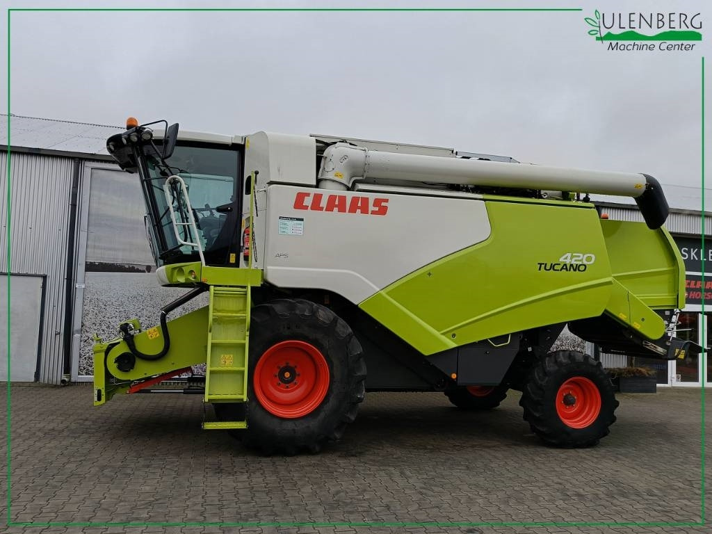 Claas Tucano 420 - Θεριζοαλωνιστική μηχανή: φωτογραφία 1 Claas Tucano 420 - Θεριζοαλωνιστική μηχανή: φωτογραφία 1