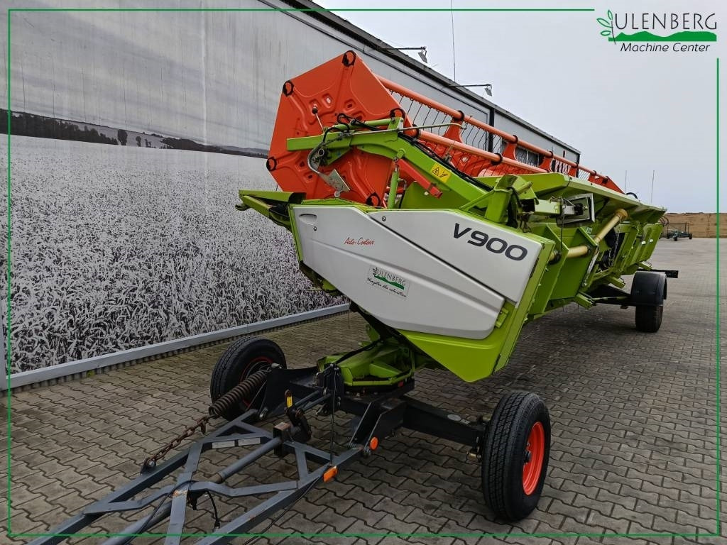 Claas Vario 900 + wózek transportowy  - Θεριζοαλωνιστική μηχανή - κεφαλή: φωτογραφία 4 Claas Vario 900 + wózek transportowy  - Θεριζοαλωνιστική μηχανή - κεφαλή: φωτογραφία 4