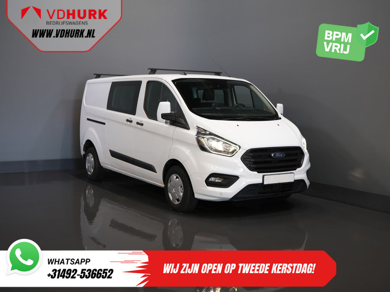 Ford Transit Custom 2.0 TDCI L2 Trend DC Dubbel Cabine BPM VRIJ! Stoelverw./ Carplay/ 2.7t Trekverm./ Navi/ PDC/ Cruise - Μικρό βαν, Διπλοκάμπινο ελαφρύ επαγγελματικό: φωτογραφία 1 Ford Transit Custom 2.0 TDCI L2 Trend DC Dubbel Cabine BPM VRIJ! Stoelverw./ Carplay/ 2.7t Trekverm./ Navi/ PDC/ Cruise - Μικρό βαν, Διπλοκάμπινο ελαφρύ επαγγελματικό: φωτογραφία 1