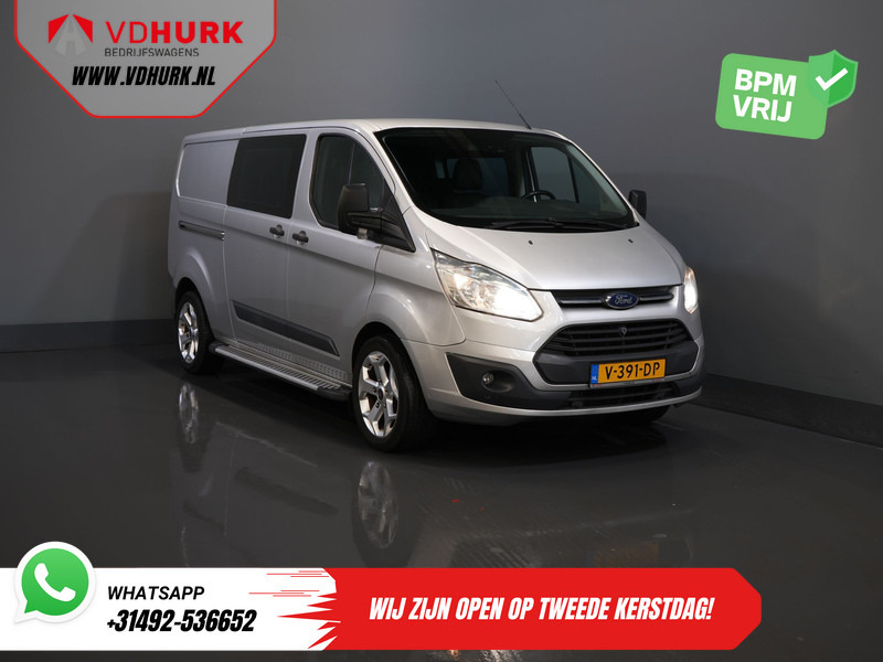Ford Transit Custom 2.2 TDCI Trend Dubbel Cabine DC L2 BPM VRIJ! NL Auto/ Leder/ Stoelverw./ Camera/ PDC/ LMV/ Sidesteps - Μικρό βαν, Διπλοκάμπινο ελαφρύ επαγγελματικό: φωτογραφία 1 Ford Transit Custom 2.2 TDCI Trend Dubbel Cabine DC L2 BPM VRIJ! NL Auto/ Leder/ Stoelverw./ Camera/ PDC/ LMV/ Sidesteps - Μικρό βαν, Διπλοκάμπινο ελαφρύ επαγγελματικό: φωτογραφία 1