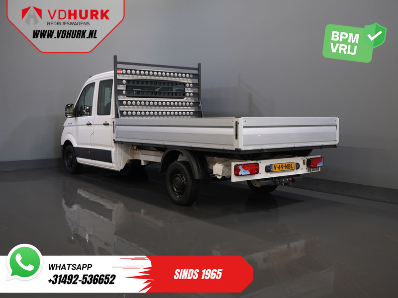 MAN TGE 3.180 DSG Aut. DC Dubbel Cabine BPM VRIJ! Open Laadbak 350x203/ 7 Pers./ Carplay/ Trekhaak/ Cruise/ 2.8t Trekverm./ Airco/ Pick - Μικρό φορτηγό με καρότσα, Διπλοκάμπινο ελαφρύ επαγγελματικό: φωτογραφία 2 MAN TGE 3.180 DSG Aut. DC Dubbel Cabine BPM VRIJ! Open Laadbak 350x203/ 7 Pers./ Carplay/ Trekhaak/ Cruise/ 2.8t Trekverm./ Airco/ Pick - Μικρό φορτηγό με καρότσα, Διπλοκάμπινο ελαφρύ επαγγελματικό: φωτογραφία 2