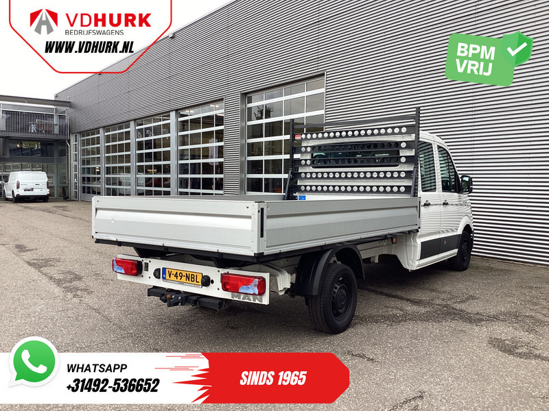 MAN TGE 3.180 DSG Aut. DC Dubbel Cabine BPM VRIJ! Open Laadbak 350x203/ 7 Pers./ Carplay/ Trekhaak/ Cruise/ 2.8t Trekverm./ Airco/ Pick - Μικρό φορτηγό με καρότσα, Διπλοκάμπινο ελαφρύ επαγγελματικό: φωτογραφία 2 MAN TGE 3.180 DSG Aut. DC Dubbel Cabine BPM VRIJ! Open Laadbak 350x203/ 7 Pers./ Carplay/ Trekhaak/ Cruise/ 2.8t Trekverm./ Airco/ Pick - Μικρό φορτηγό με καρότσα, Διπλοκάμπινο ελαφρύ επαγγελματικό: φωτογραφία 2