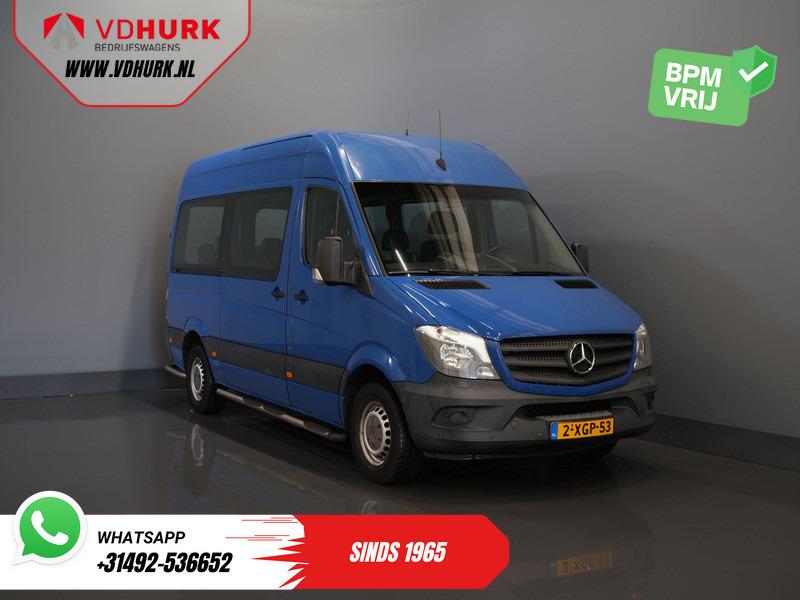 Mercedes-Benz Sprinter 213 2.2 CDI Aut. L2H2 9 Persoons EXPORT Incl. BTW&BPM €13.915,- Airco/ PDC V+A/ Side & Rearbar - Μικρό λεωφορείο, Επιβατικό βαν: φωτογραφία 1 Mercedes-Benz Sprinter 213 2.2 CDI Aut. L2H2 9 Persoons EXPORT Incl. BTW&BPM €13.915,- Airco/ PDC V+A/ Side & Rearbar - Μικρό λεωφορείο, Επιβατικό βαν: φωτογραφία 1