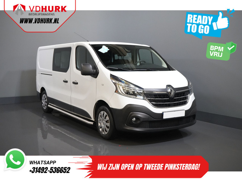 Renault Trafic 2.0 dCi 120 pk L2 DC Dubbel Cabine BPM VRIJ! Ready2Go LED/ 2x schuifdeur/ Sidebars/ Carplay/ Climate/ Camera/ PDC/ Cruise/ Trekh - Μικρό βαν, Διπλοκάμπινο ελαφρύ επαγγελματικό: φωτογραφία 1 Renault Trafic 2.0 dCi 120 pk L2 DC Dubbel Cabine BPM VRIJ! Ready2Go LED/ 2x schuifdeur/ Sidebars/ Carplay/ Climate/ Camera/ PDC/ Cruise/ Trekh - Μικρό βαν, Διπλοκάμπινο ελαφρύ επαγγελματικό: φωτογραφία 1