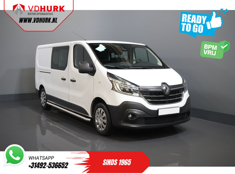 Renault Trafic 2.0 dCi 120 pk L2 DC Dubbel Cabine BPM VRIJ! Ready2Go LED/ 2x schuifdeur/ Sidebars/ Carplay/ Climate/ Camera/ PDC/ Cruise/ Trekh - Μικρό βαν, Διπλοκάμπινο ελαφρύ επαγγελματικό: φωτογραφία 1 Renault Trafic 2.0 dCi 120 pk L2 DC Dubbel Cabine BPM VRIJ! Ready2Go LED/ 2x schuifdeur/ Sidebars/ Carplay/ Climate/ Camera/ PDC/ Cruise/ Trekh - Μικρό βαν, Διπλοκάμπινο ελαφρύ επαγγελματικό: φωτογραφία 1